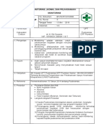 SOP Monitoring Dan Jadwal Pelaksanaan Ukm