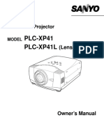 PLC-XP41 PLC-XP41L: Multimedia Projector