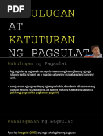 Ang Kahulugan at Katuturan NG Pagsulat