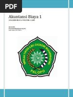 Analisis Biaya Volume Laba
