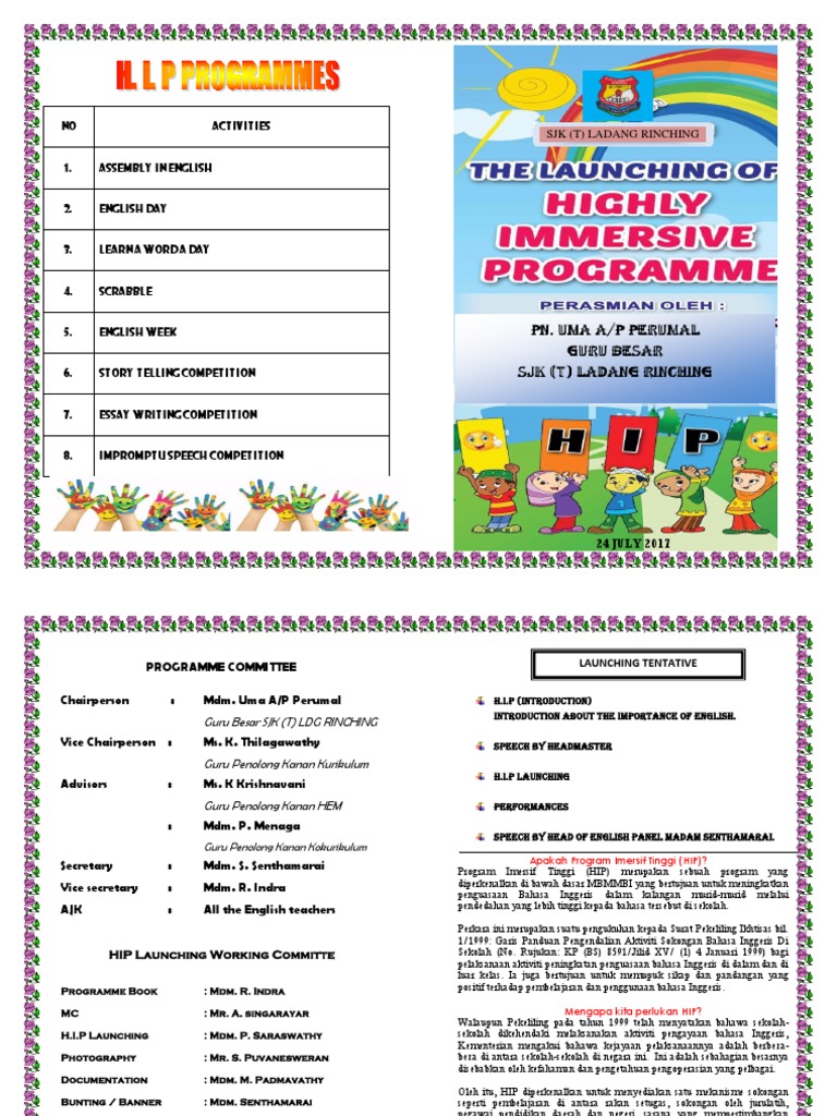 English Language Activities Program | PDF