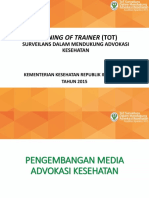 MI.5 Pengembangan Media Advokasi Kesehatan Update