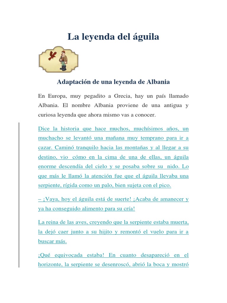 La Leyenda Del Águila | PDF | Serpiente | Ocio