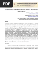 Alfabetização e Letramento