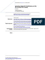 Diagnosing B12 Deficiency