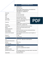 Specificații Echipament Sop 02a