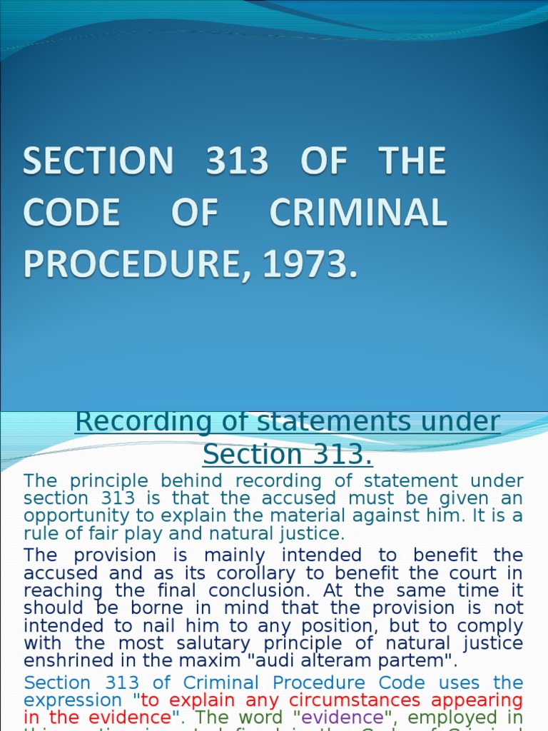 Section 313 pdf prosecutor public law