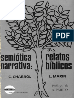 Chabrol, C. & Marin, L. Semiotica Narrativa. Relatos Biblicos. Ed Narcea,1975