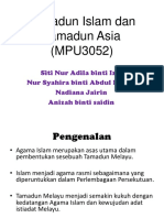 Tamadun Islam Dan Tamadun Asia (MPU3052)