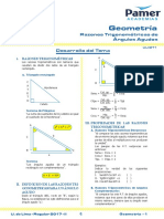 Trigonométricas_Razones Trigonométricas de Ángulos Agudos