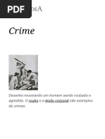 Crime – Wikipédia, A Enciclopédia Livre