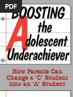 Download Boosting the Adolescent Underachiever by Sam Miller SN36463190 doc pdf
