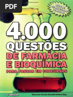 4.000 Questões de Farmácia e Bioquímica