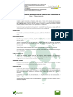 Documento Tecnico Estandares Elaboracion de Presentaciones Powerpoint TEL y VC