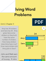 Solving Word Problems: Unit 2, Chapter 3 Lesson 2.3b