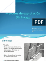 4.-Métodos de Explotación Shrinkage