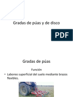 Gradas de Púas y de Disco