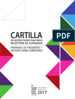 Cartilla Vocales Primarias 2017