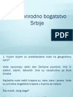 Vode Prirodno Bogatstvo Srbije