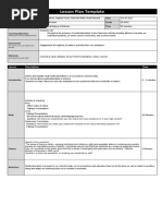 lesson plan ed issues presentation