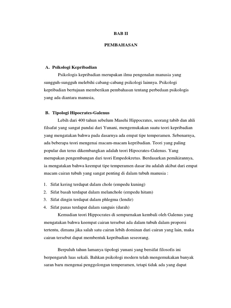 Bab 2 Melankolis | PDF | Pengembangan Diri