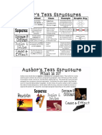 Author Text Structures