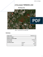 Report of The Project TERBANG LAGI: Working Area