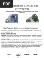 Clasificacion de Perforadoras