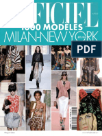 L'Officiel 1000 Modčles N 139 - Collections Mailan-New York Printemps-Eté 2014