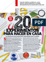 20 Experimentos para Hacer en Casa