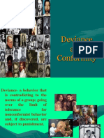 Types of Deviance and Conformity Behavior