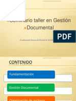 Gestión Documental y Agrupaciones Documentales