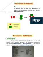 Teoria 8.2 Reacciones y Ecuaciones Quimicas