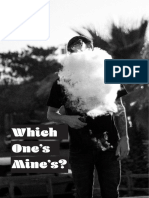 Which One's Mines? Photozine