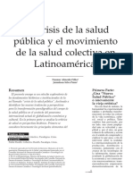 La Crisis de La Salud Publica PDF