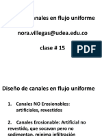 Diseño Canales en Flujo Uniforme