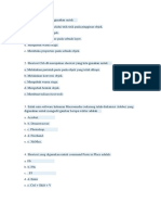 Subselection tool digunakan untuk mengubah bentuk objek