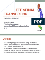 Complete Spinal Transections