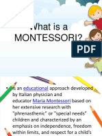 What Is A Montessori