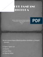 Fakultas Teknik Jurusan Teknik Pertambangan Universitas Veteran Republik Indonesia Makassar 2014