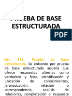 Cuestionario de Base Estructurada