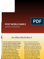 Post World War II Art(Rose's report)