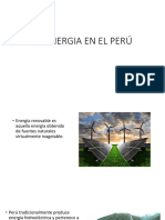 La Energia en El Perú