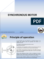 Synchronous Motor: Ethiopia Maritime Training Institute