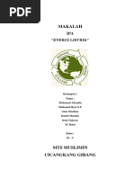 Download Makalah Energi Listrik Fisika by SyahrulPrayoga SN364680273 doc pdf