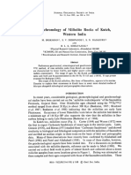 Geochronology of Miliolite Rochs of Kutch, Western India: B. L. K., Jil"otorutrl