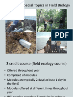 4800 Field Ecology Presentation