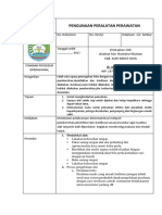 Sop Pengunaan Peralatan Perawatan Pasien RSUTP