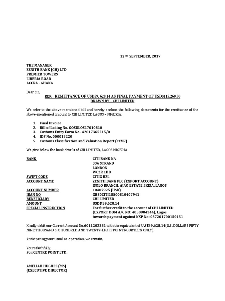 Payment Remittance Documents Summary | PDF | Invoice | Banking