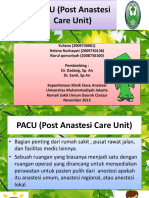 PACU (Post Anastesi Care Unit Helen)